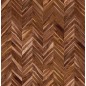 Паркет елка Coswick (Косвик) Французская елка / Chevron Американский орех Натуральный Natural American Walnut 3-х слойный T&G (45°) 1369-3201 530x107,95x15 в Курске