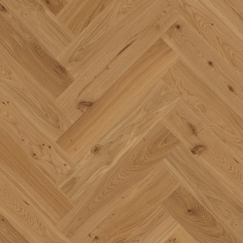 Паркетная доска BOEN Herringbone Click Дуб Animoso Live Natural браш 690x138x14 в Курске