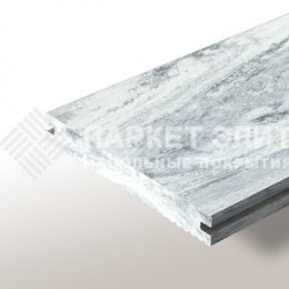 Террасная доска Woodvex Solid Colorite Бело-серый (3м и 4м) в Курске
