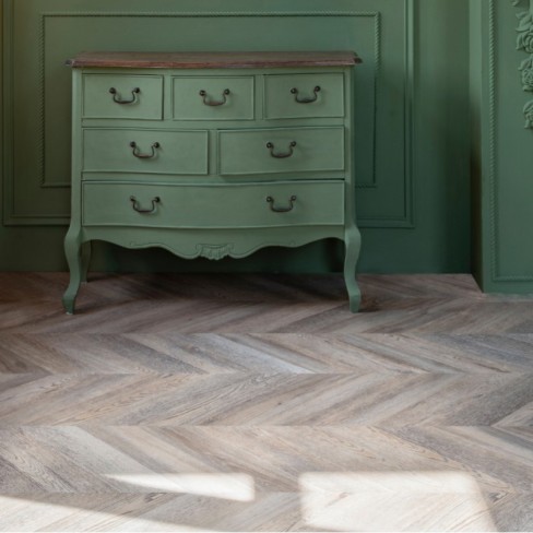 Виниловый пол VINILAM PARQUET CHEVRON Шампань 1293х305х6,5 в Курске