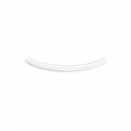 Лепнина Orac Luxxus PUROTOUCH® G72 Декоративный элемент улыбка 68x10x425мм в Курске