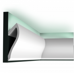 Лепнина Orac Axxent DUROPOLYMER® C371 Профиль для скрытого освещения Shade 58x185x2000мм в Курске