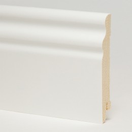 Плинтус деревянный ламинированный Pedross белый гладкий SEG100 95x15 в Курске