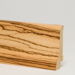 Плинтус деревянный Pedross зебрано сапожок 60х22 в Курске