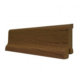 Плинтус деревянный Polarwood Ясень коричневый 60х22 в Курске
