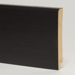 Плинтус деревянный ламинированный Pedross Черный матовый 95x15 в Курске